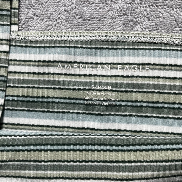 American Eagle Striped Tank Top - Picture 2 of 3